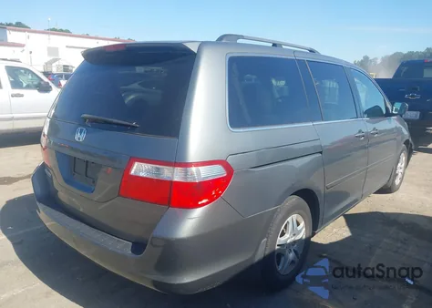 2007 Honda Odyssey Ex из США, поврежденный, VIN 5FNRL38467B451680